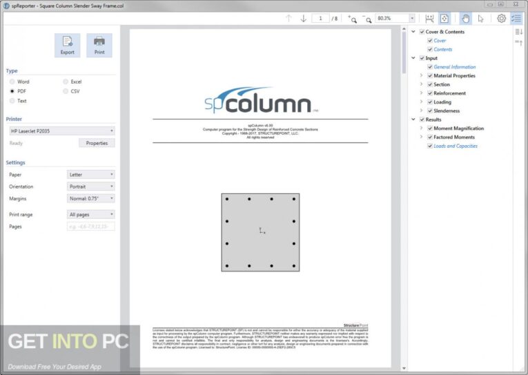 StructurePoint spColumn 2022 Free Download