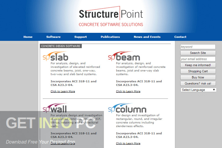 StructurePoint spColumn 2022 Free Download