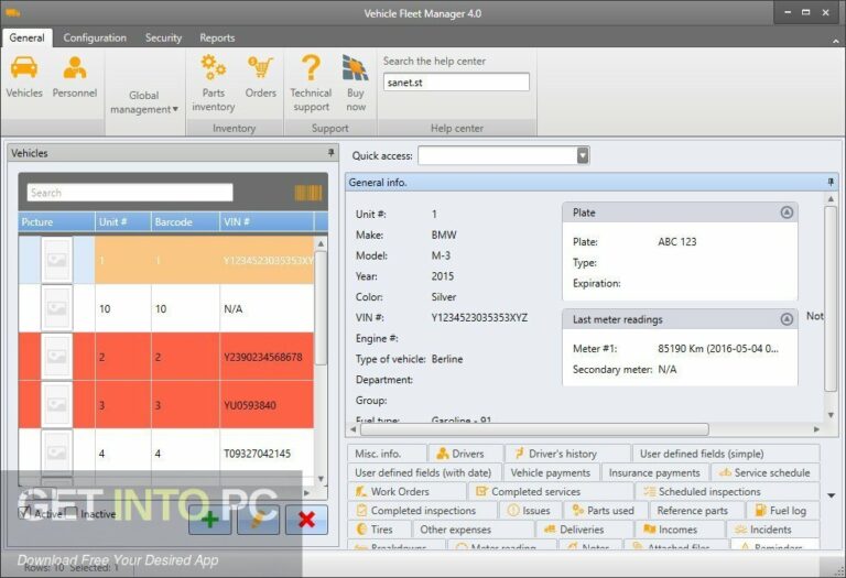 Vinitysoft Vehicle Fleet Manager 2022 Free Download