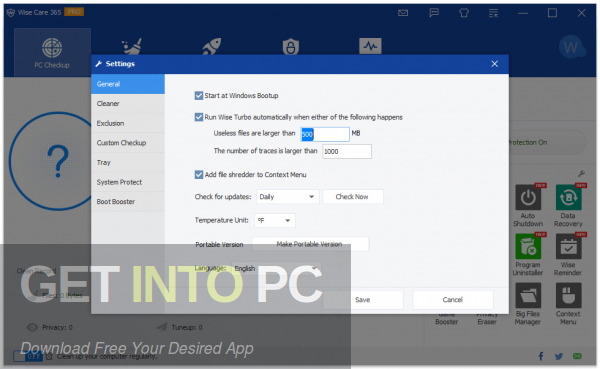 Wise Care 365 Pro 2022 Free Download