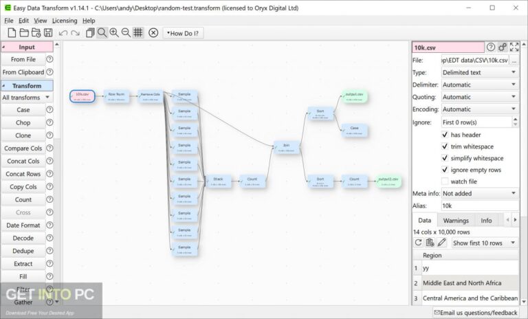 Easy Data Transform 2022 Free Download