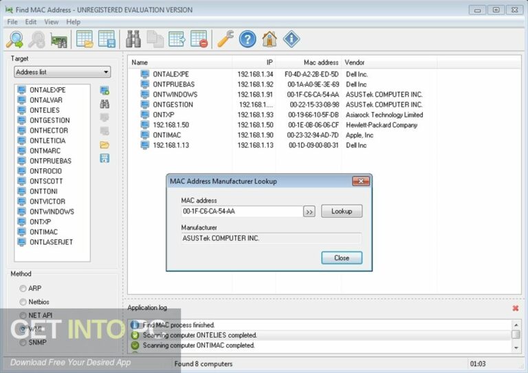 LizardSystems Find MAC Address 2022 Free Download