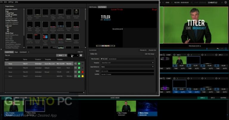 NewBlue Titler Live 4 Broadcast 2022 Free Download