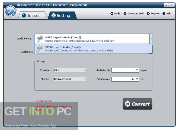 ThunderSoft Flash to Audio Converter Free Download