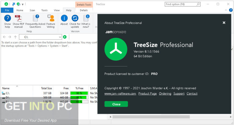 TreeSize Professional 2022 Free Download TreeSize Professional 2022 Free Download