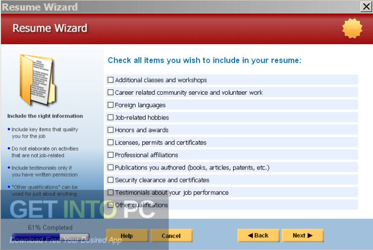 WinWay Resume Deluxe 2022 Free Download