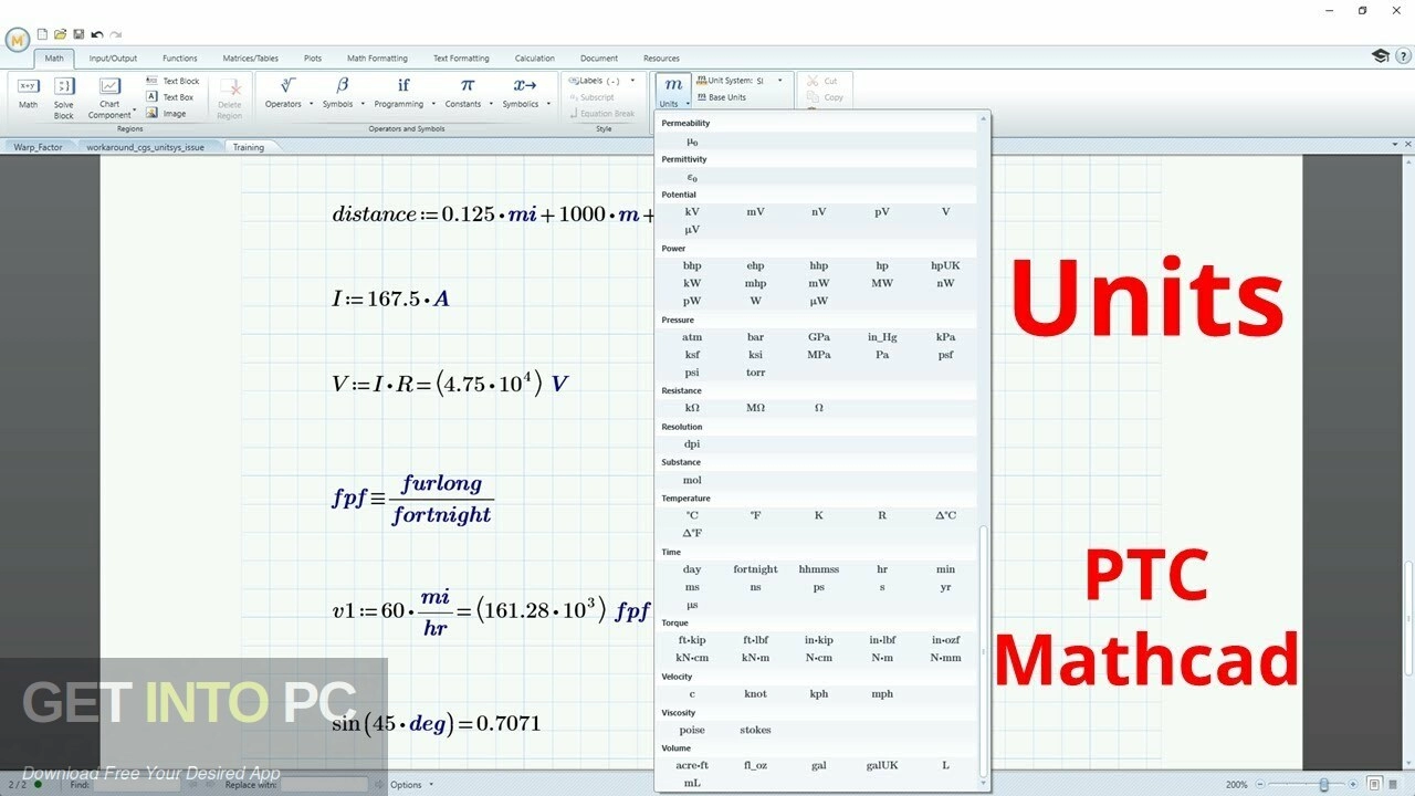 PTC-MathCAD-2022-Latest-Version-Free-Download