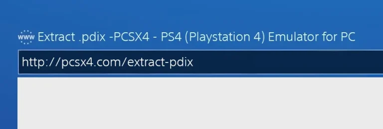 extract-pdix-pcsx4